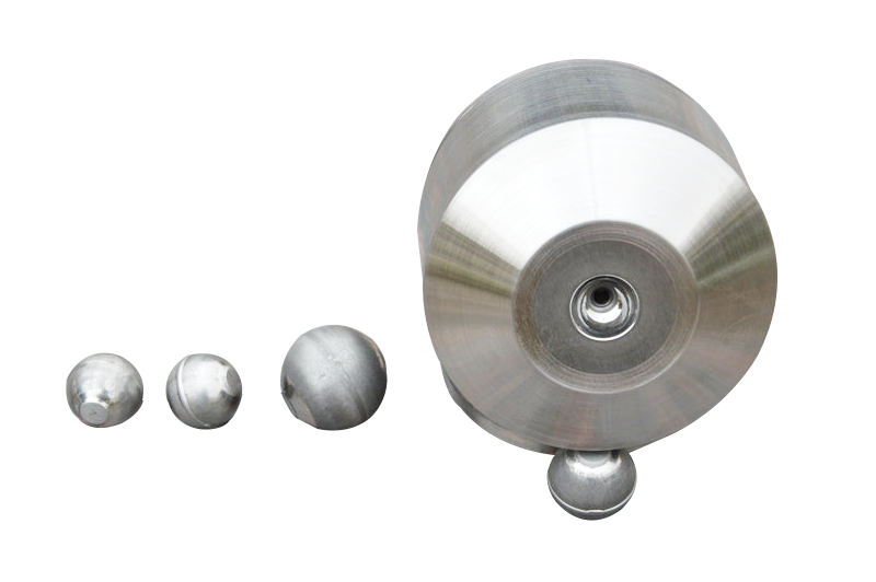 Steel ball cold heading dies